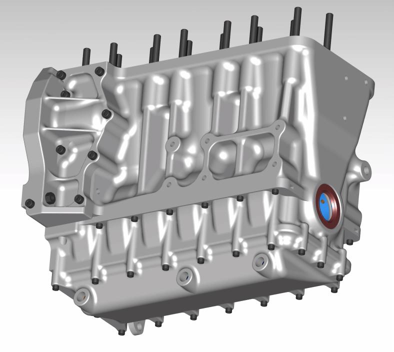 billet engine block VR6 24V gen2