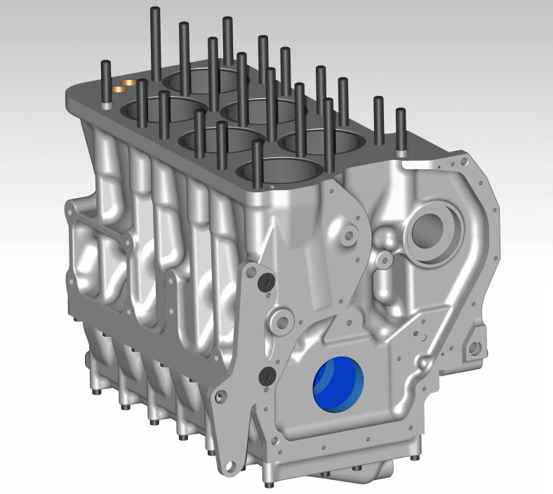 billet engine block VR6 24V gen2